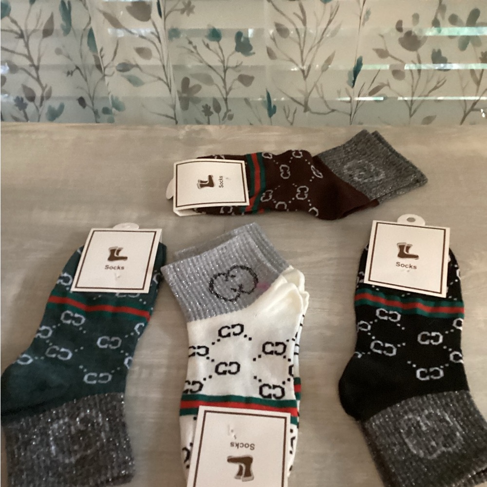 Stylish Multicolor Socks Set - Picture 5 of 6